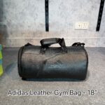 Adidas Premium Leather Gym Bag 18 inch - Image 5
